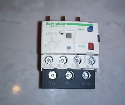 Buy Schneider Electric LRD10 Thermal Overload Relay 4-6A 3 Pole • 9.49$
