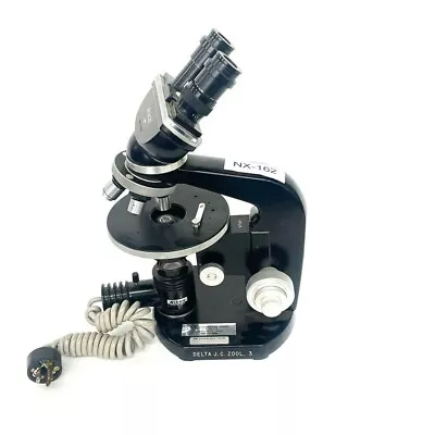 Buy Nikon Compound Binocular Microscope With Illuminating Lamp Attachment Made Japan • 159.97$