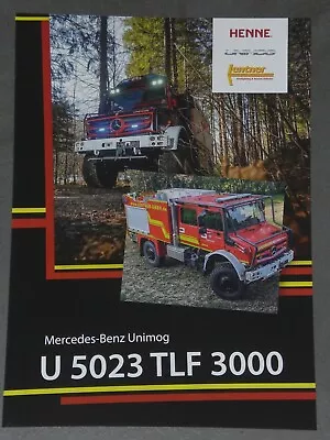Buy Mercedes-Benz Unimog U 5023 TLF 3000 Fire Vehicle Prospectus (3991) • 8.45$