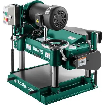 Buy Grizzly G0815 15  3 HP Heavy-Duty Planer • 2,090$