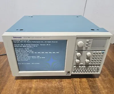 Buy Tektronix Model TLA 704 Benchtop Logic Analyzer Color Portable Mainframe 120V AC • 169.64$