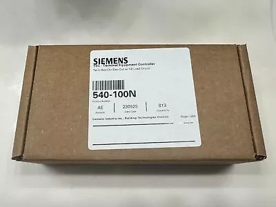 Buy Siemens TEC 540-100N Terminal Box Controller - Brand New In Box - Sealed • 500$