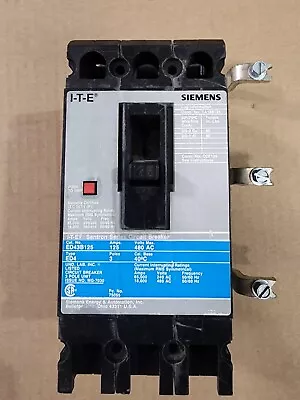 Buy Siemens/ITE ED43B125 480V Circuit Breaker With Mounting Brackets • 250$