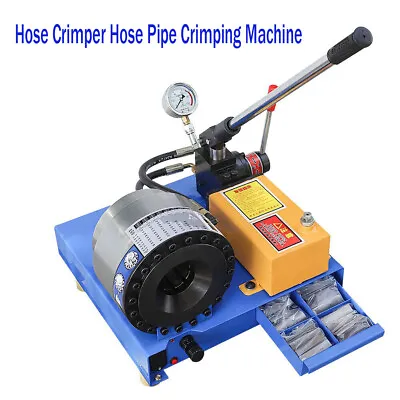 Buy Manual Hose Crimper High Pressure Hydraulic Hose Crimping Machine With Dies • 1,175.99$