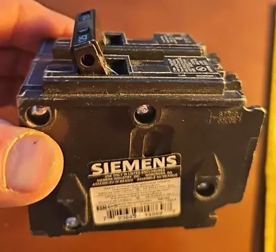 Buy Siemens Q2125P 125 Amp 2 Pole 120/240 Volt Type QP Circuit Breaker New OPEN BOX • 35$