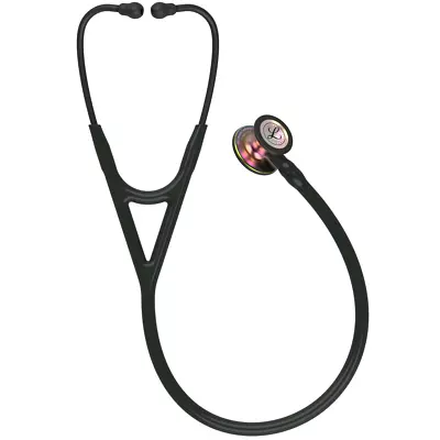 Buy Littmann Cardiology IV Diagnostic Stethoscope Black & Rainbow Chestpiece  6165 • 215$