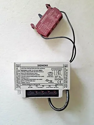 Buy **** WORKING Siemens 49LCCM2A 2-Wire 120V Lighting Control Module With 49LCAC1PA • 50$