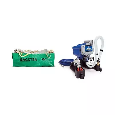 Buy BAGSTER 3CUYD Dumpster In A Bag Holds Up To 3,300 Lb, Green & Graco Magnum 25... • 322.79$