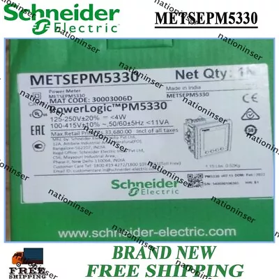 Buy 1PC METSEPM5330 Schneider Electric PM5330 Meter Brand New Schneider METSEPM5330 • 651.50$