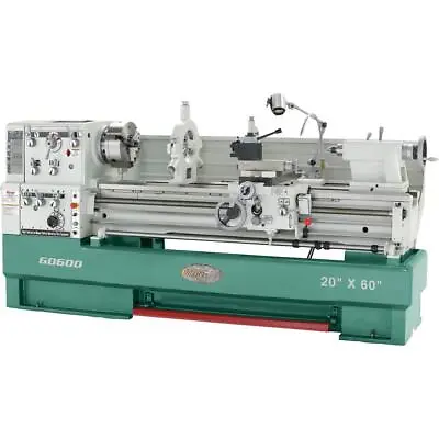 Buy Grizzly G0600 20  X 60  3-Phase Big Bore Metal Lathe • 22,880$