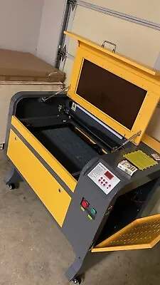 Buy Laser Engraving Cutting Machine Engraver Cutter Used One Time, 40x60 Cm 60w • 1,050$
