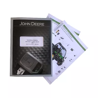 Buy JOHN DEERE XUV825i GATOR SERVICE MANUAL TM107119 +BONUS! • 75$