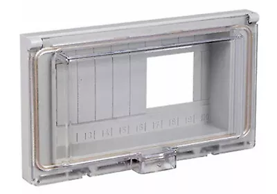 Buy Schneider Electric 14210 Breaker Box Hinged Transparent Cover Protective • 60.07$
