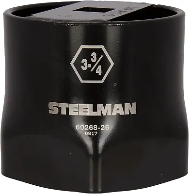 Buy Steelman 3-3/4-Inch 6-Point Automotive Wheel Locknut Socket, 3/4-Inch Drive, Dur • 50.99$