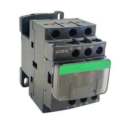 Buy NEW TeSys Deca LC1D12G7 Contactor 120V Coil AC 3P 12A Replace Schneider LC1D12G7 • 34.99$