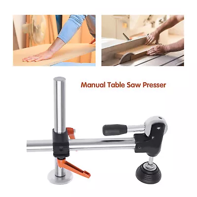 Buy Manual Table Saw Presser Eccentric Press Clamp High Precision Sliding Table Saw • 60.80$