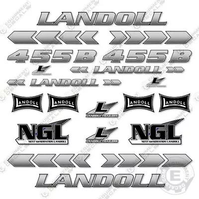 Buy Landoll 455B Decal Kit Traveling Axle Trailer - 7 YEAR OUTDOOR 3M VINYL! • 329.95$