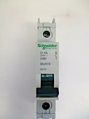 Buy Schneider Electric Square D Mini Circuit Breaker 60118 C60 D1a Multi 9 • 37$