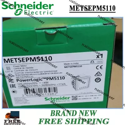 Buy Schneider Electric METSEPM5110 Power Logic PM5110 Power Meter BRAND NEW • 481.50$