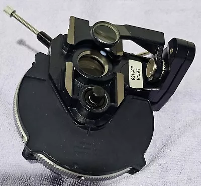 Buy Leica 501165 Phase Contrast Darkfield Microscope Condenser • 599$