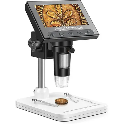 Buy Quality 1000X 4.3  LCD Monitor Electronic Digital Video Microscope LED Magnifier • 46.99$