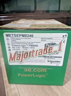 Buy 1Pc Schneider Electric METSEPM8240 Power Logic PM8240 Power Meter - BRAND NEW • 3,245$