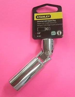 Buy New Stanley 3/8  Drive 6 Point Universal Spark Plug Socket 5/8  Plug Size. • 4$