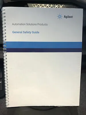 Buy Agilent Technologies General Safety Guide Automation Solutions Products • 35$