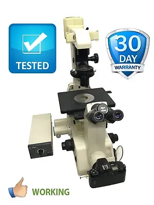 Buy Nikon Diaphot 300 Inverted Phase Contrast Microscope W 4 Objectives • 2,500$