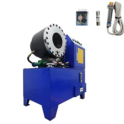 Buy 220V Pipe Crimper High Pressure Hydraulic Hose Crimping Shrink Pressing Machine • 2,439$