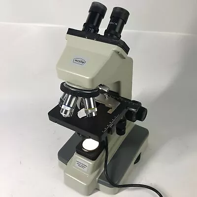 Buy Wolfe Carolina Laboratory Microscope CPL W10x/18 W/4 Objectives • 58.99$