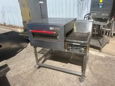 Buy Lincoln Impinger 1116 Gas Pizza Conveyer Oven & Stand For Food Truck Restaurant • 4,200$