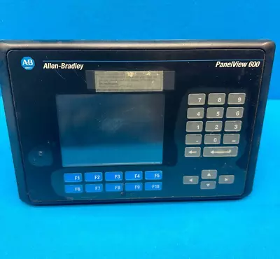 Buy Allen-Bradley PanelView 600 Series-B Operator Interface Panel Terminal 2711-B6C8 • 799.95$