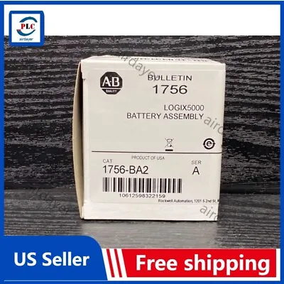Buy Surplus Opn Allen Bradley 1756-BA2 Battery Assy OEM ControlLogix L6X CPU 3V US • 14.25$