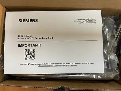 Buy SIEMENS XDLC INTERFACE CARD S54430-B8-A1 NEW Free Shipping • 610$