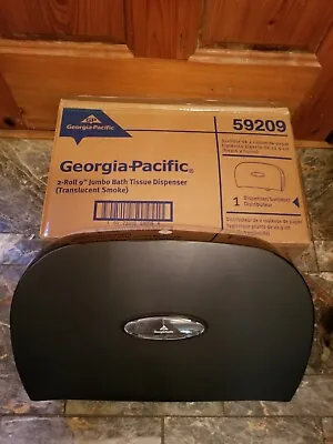 Buy Georgia Pacific  2-Roll 9  Jumbo  Bath  Tissue Dispenser  #59209 • 48$