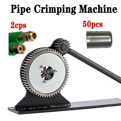 Buy Hydraulic Pipe Crimping Machine Manual Hydraulic Press Hose Spraying Machine • 258.96$