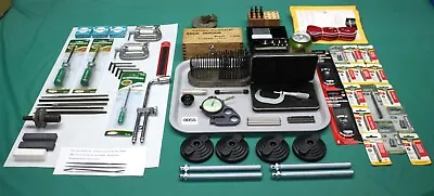 Buy Machinist Files Starrett Micrometer Standard Tool Co Drills Futaba CNC Lot #0055 • 17.50$