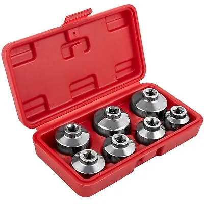 Buy Vevor Oil Filter Socket Set Cup Socket Tool Set 7 Pcs Oil Filter Cap Wrench • 33.75$