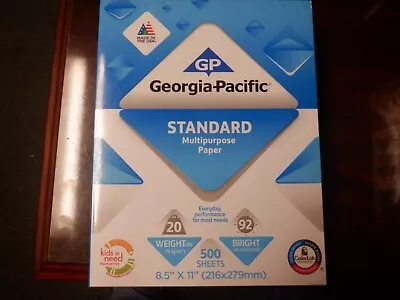 Buy Georgia Pacific Copy Paper - Standard Multipurpose Paper 500 Sheets • 10$