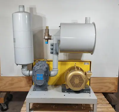 Buy VAC-U-MAX Positive Displacement Vacuum Pump W/Rotary Lobe Blower & 7.5HP Motor  • 4,999$
