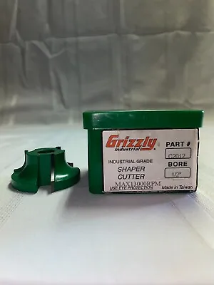 Buy Grizzly Shaper Cutter C2012 Drop Leaf Bead 1/2  Radius 1/2  Bore • 20$