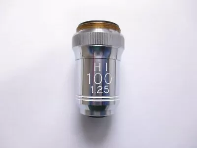 Buy Carton 100X Microscope Objective Lens  1.25 Short Barrel • 50$