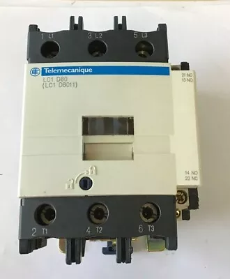 Buy Telemecanique Schneider Electric Lc1 D80 Contactor 110a  • 40$