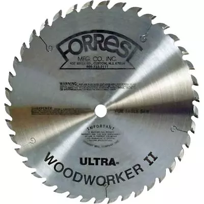 Buy Grizzly T33590 10  40T Ultra Thin Kerf Woodworker II Circular Saw Blade • 261.95$