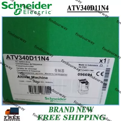 Buy 1PC Schneider Original ATV340D11N4 Inverter Schneider Electric ATV340D11N4 • 1,530.59$