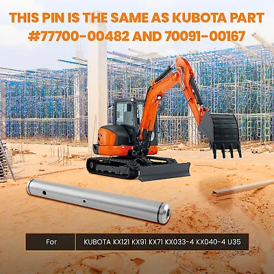 Buy Greaseable Main Thumb Pin For KUBOTA KX121 KX91 KX71 KX033-4 KX040-4 U35 • 166.98$