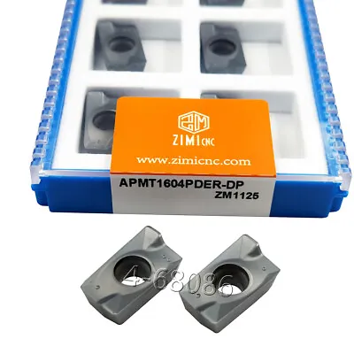 Buy 30Pcs APMT1604PDER-DP ZM1125 Carbide Insert Milling Cutter Inserts For 400R • 31.50$