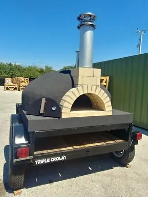 Buy Mobile Wood Fired Pizza Oven - Pizza Trailer • 13,950$