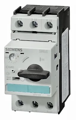Buy 3RV10210KA10 Siemens MSP Motor Starter Protector .9 - 1.25 Amp Adjustment Range • 42.95$